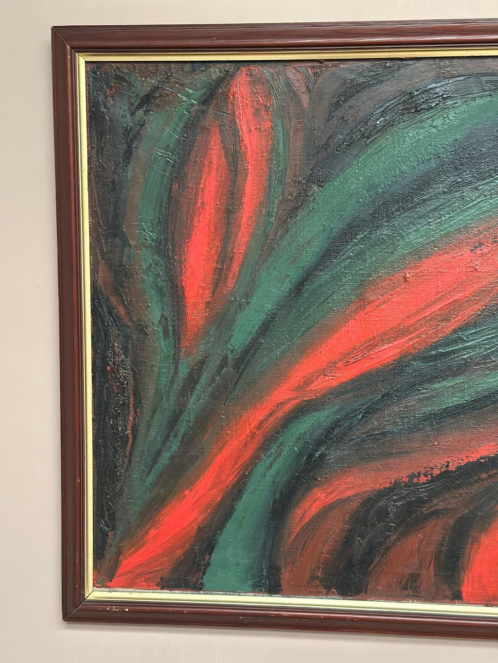 Abstract Expressionist Composition