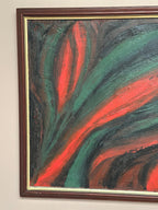 Abstract Expressionist Composition