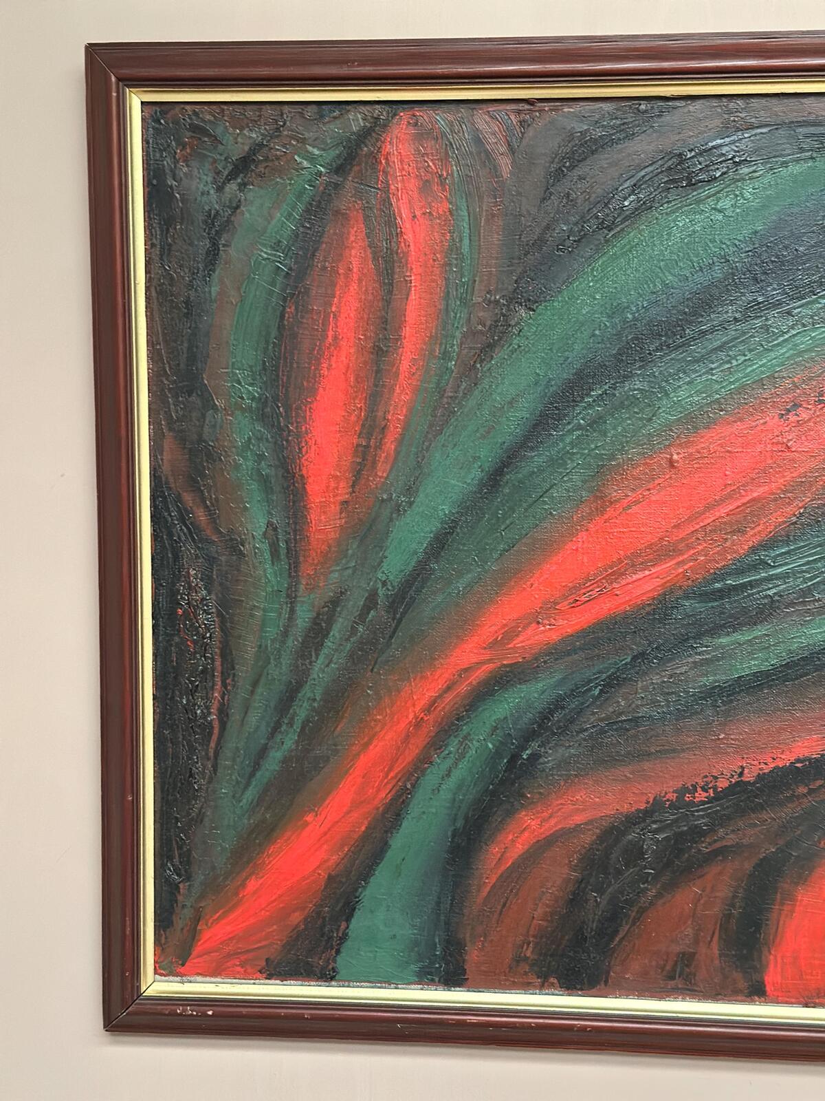 Abstract Expressionist Composition