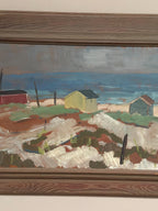 “Coastal Village” by Frans Lundberg