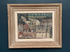 Landscape with Geometric Houses