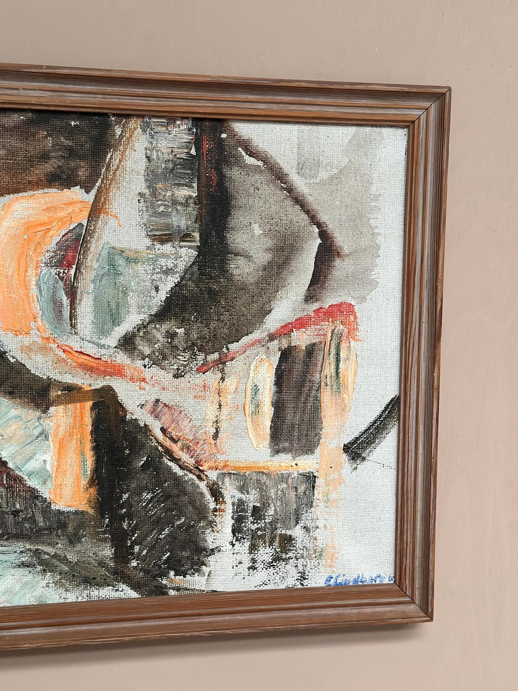 “Abstract Composition” by Eivor Lindberg