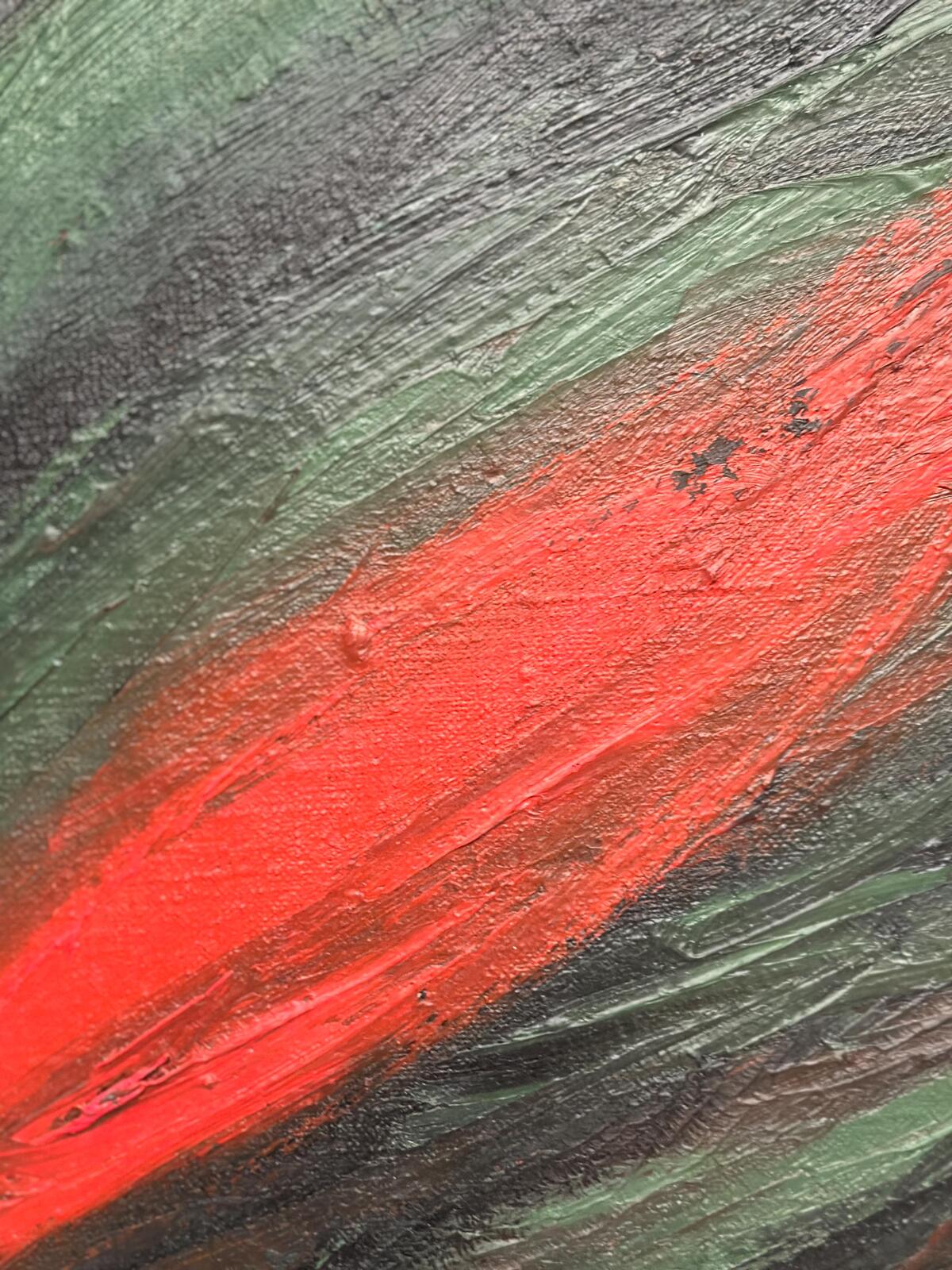 Abstract Expressionist Composition