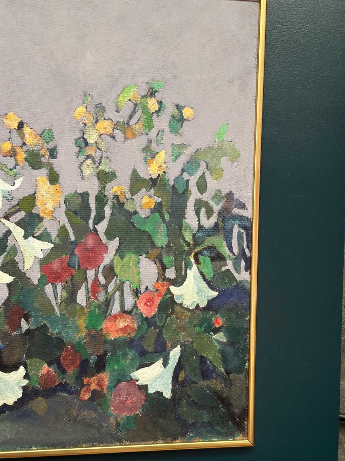 “Still Life (Flower Motif)” by L.S.