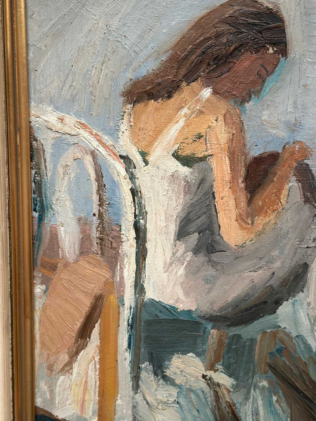 “Portrait of a Woman” by Gustaf Sjöö
