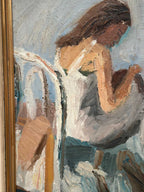 “Portrait of a Woman” by Gustaf Sjöö