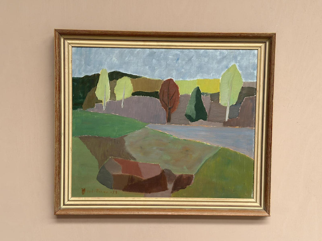 “Trees and Fields” by Carl‑Einar Andersson (1925–1975)