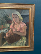“Seated Woman” by Philippe de Rougemont (1891–1965)
