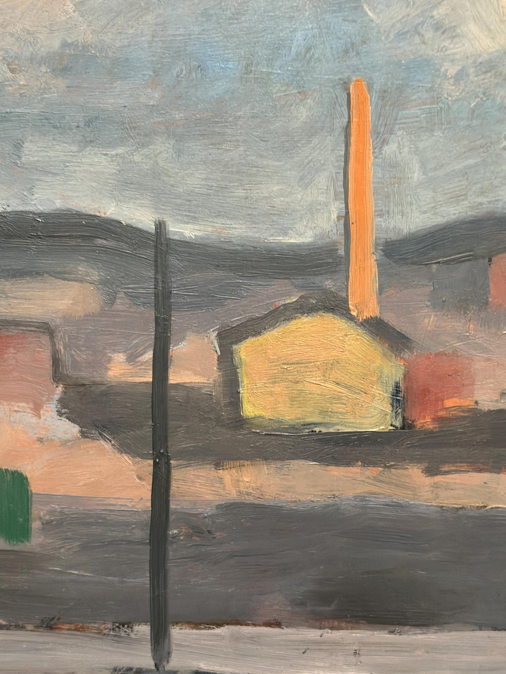 “Buildings and Chimney” by Åke Winnberg