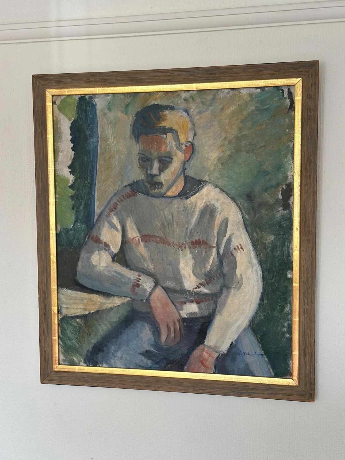 “Portrait of a Man” by Åke Winnberg
