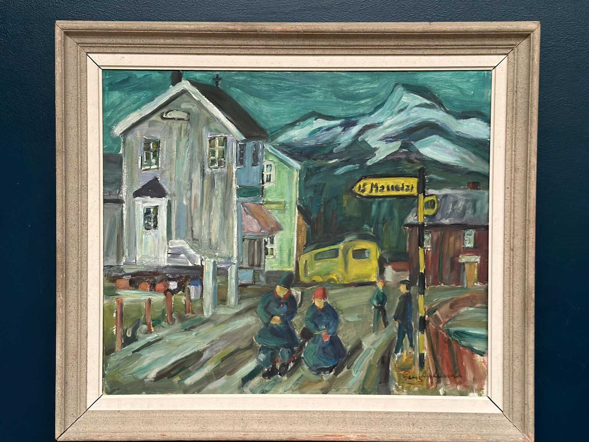 “Figures in the Street” by Georg Andersson