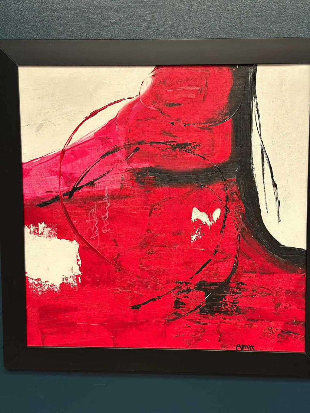 “Red Composition” by AMH