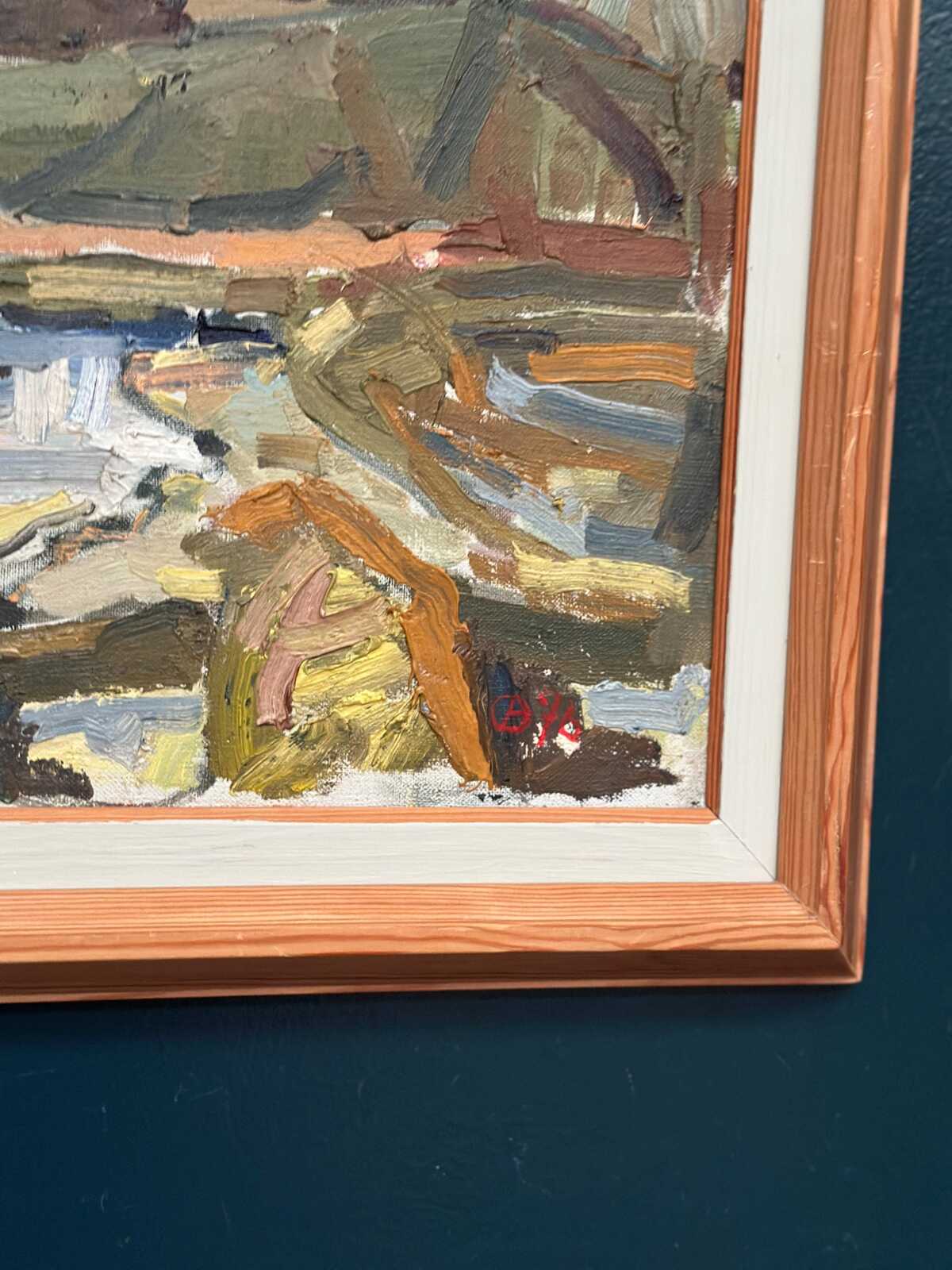 “Cubist Landscape” by O. Blomberg