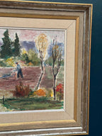 “Spring Plowing” by Agda Holst