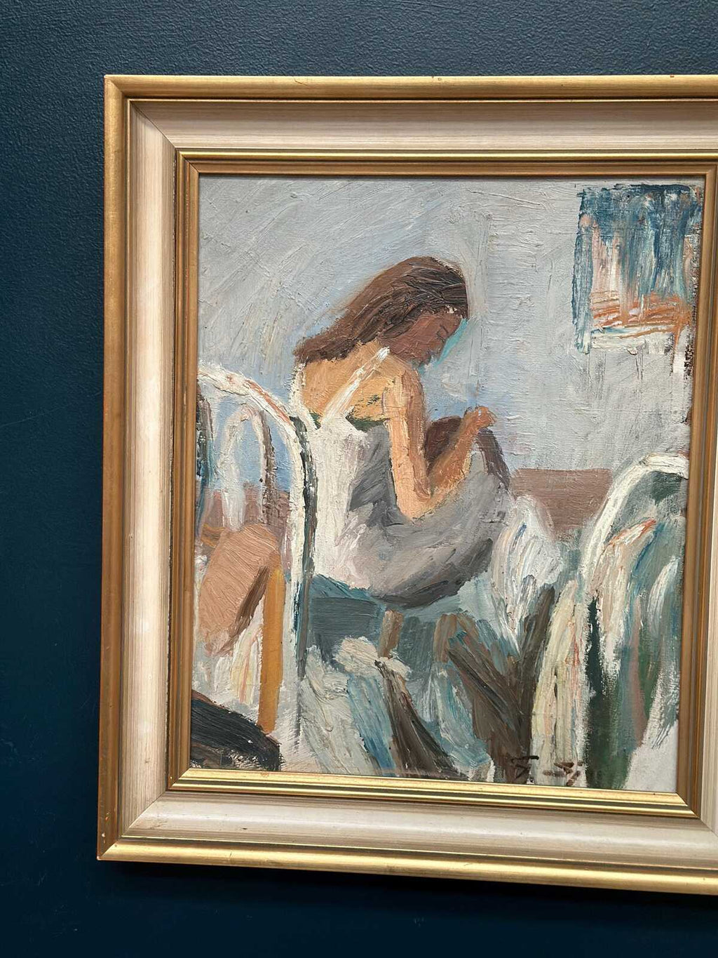 “Portrait of a Woman” by Gustaf Sjöö