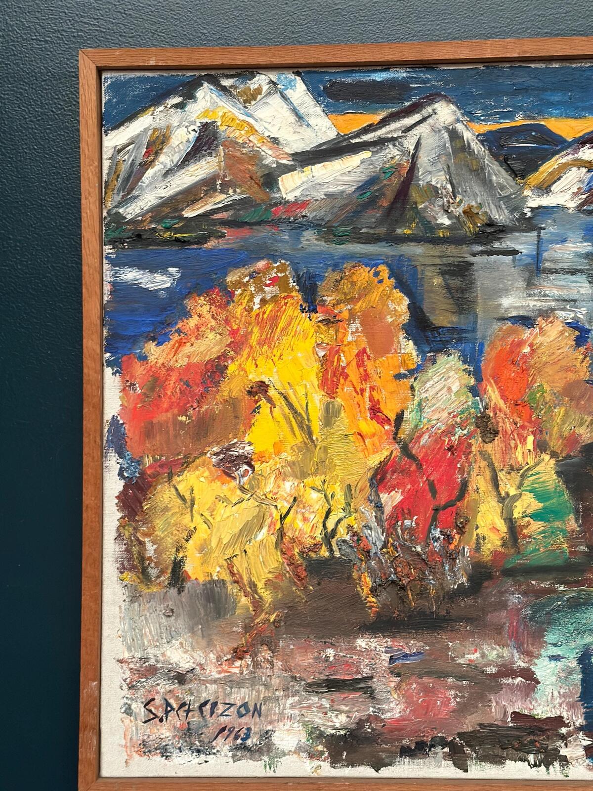 “Abstract Landscape” by S. Pctcizon