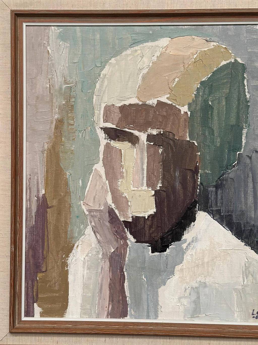 “Cubist Portrait” by Liisa Chaudhuri