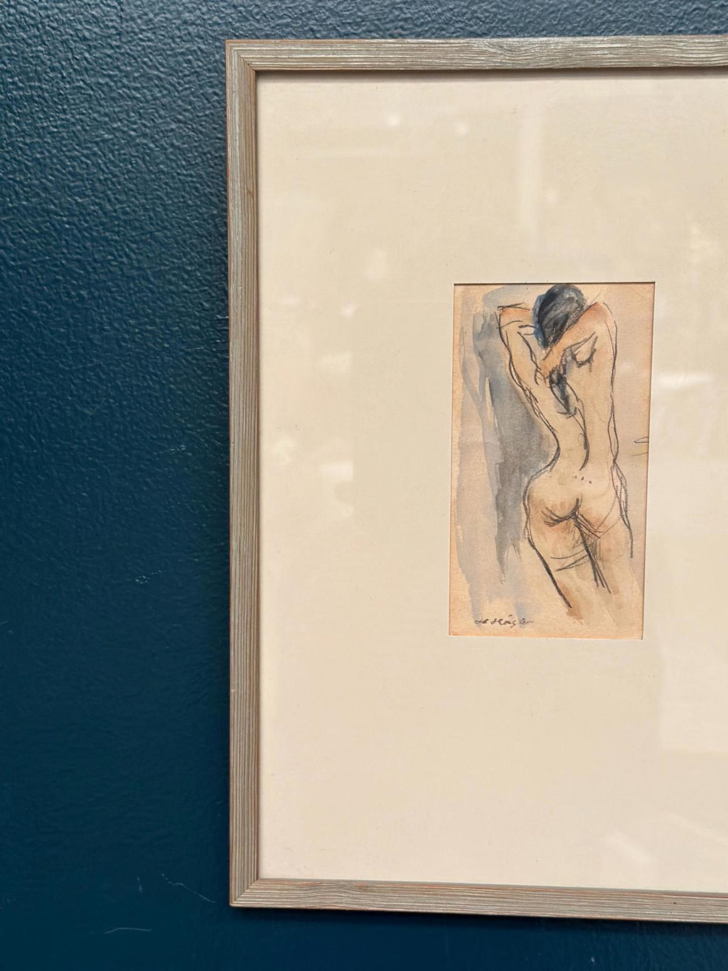 “Nude Study” by Helge W. Högbom