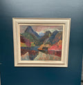 “Färgstarkt landskap” by Gustaf Börtner 1946