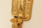 Pair Of Mid Century Swedish Brass Sconces
