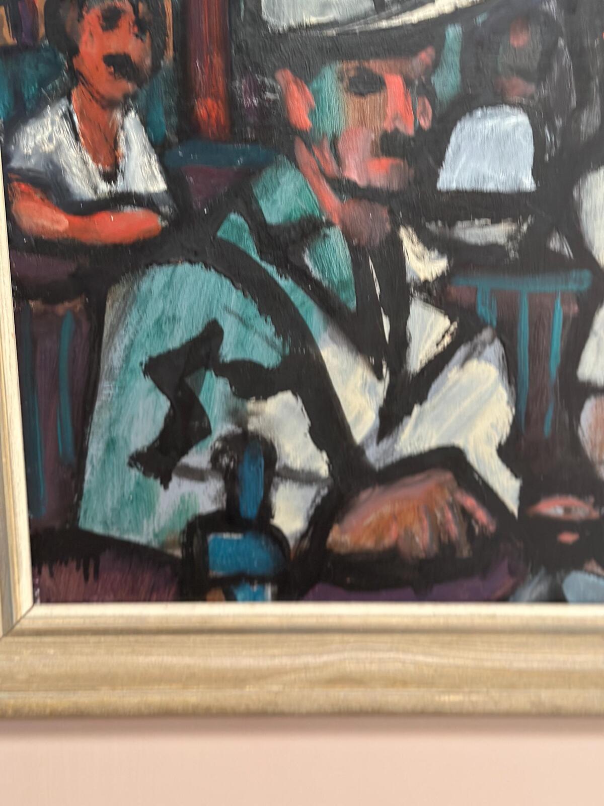 “Interior with People”