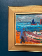 “Coastal Landscape with Fishermen and Boats” by Eric With