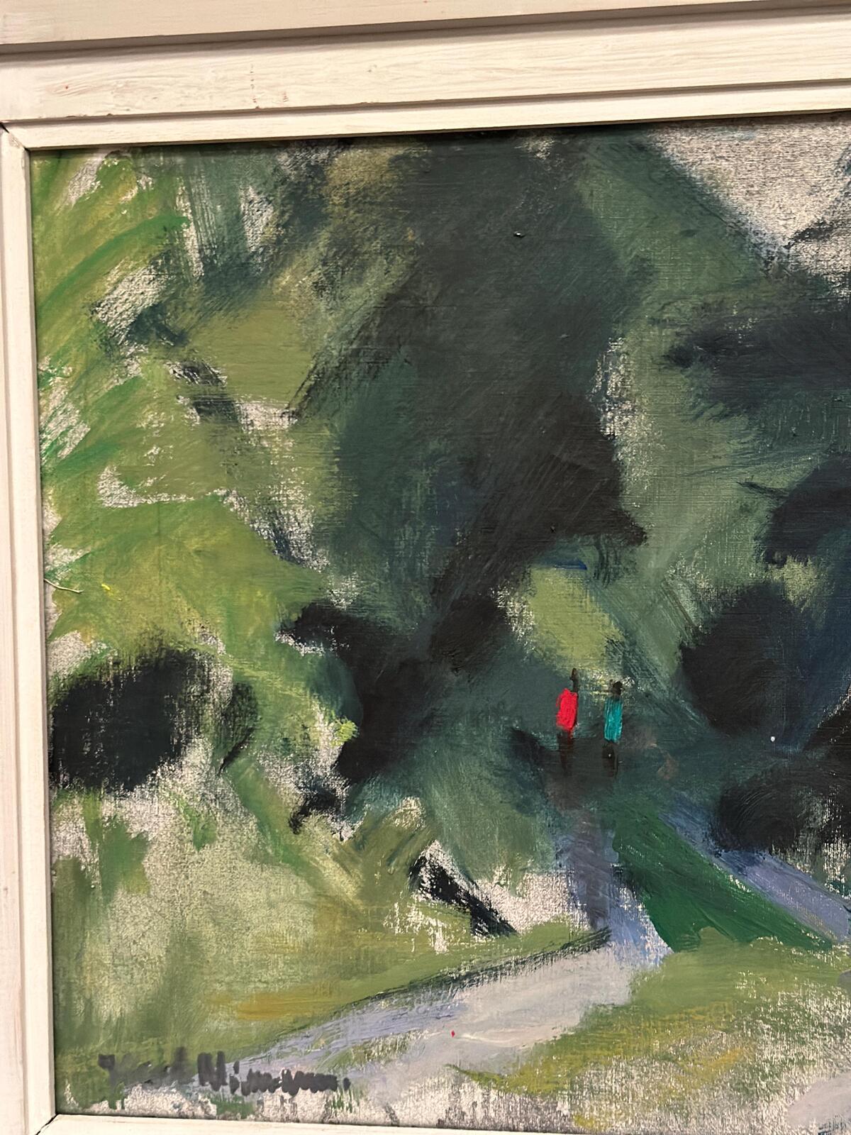 “Figures on Winding Path” by Karl Niemann