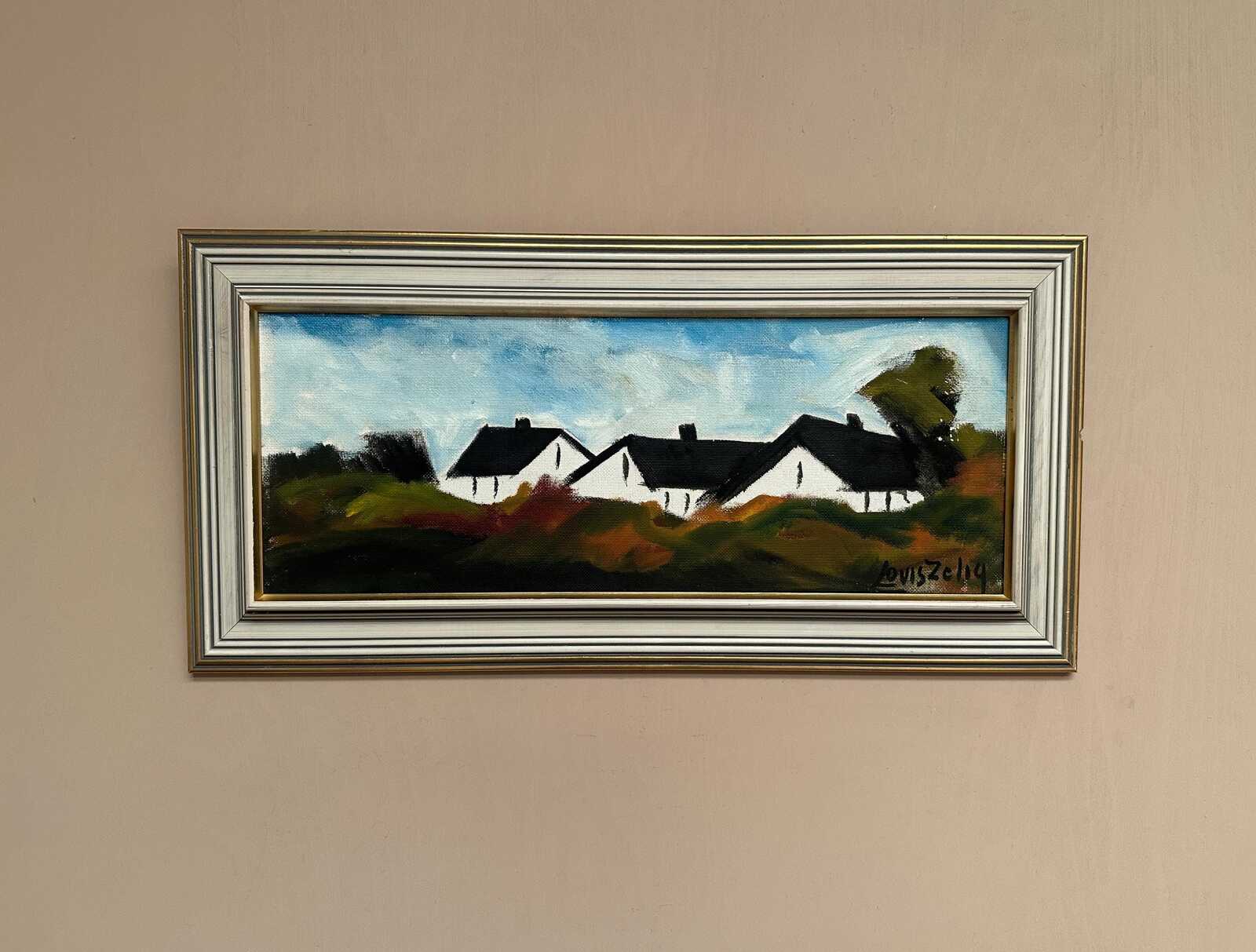 “Landscape with Farm” by Louis Zelig