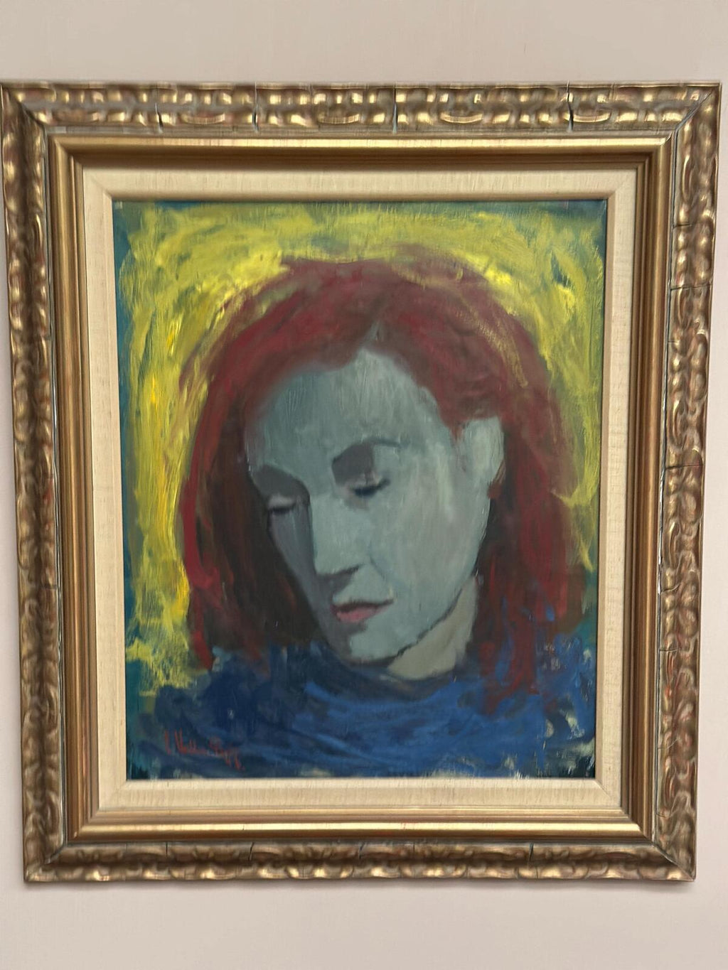 “Woman with Red Hair” by Erik Walter Persson