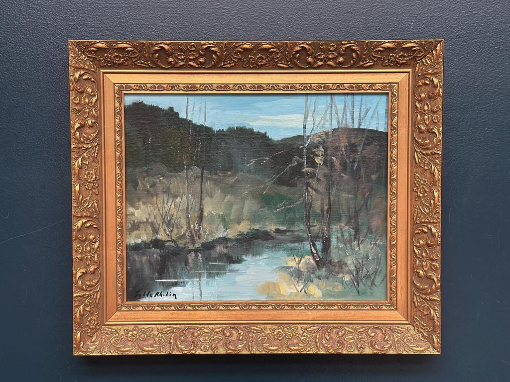 “Höstlandskap från Småland” by Tedde Rhodin