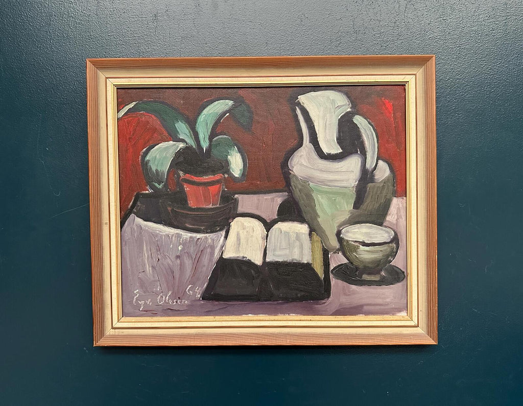 “Pitcher and Plant ” by Evy Olesen