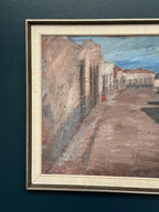 “Bygata med hus, Spanien” by Jean Ragnar