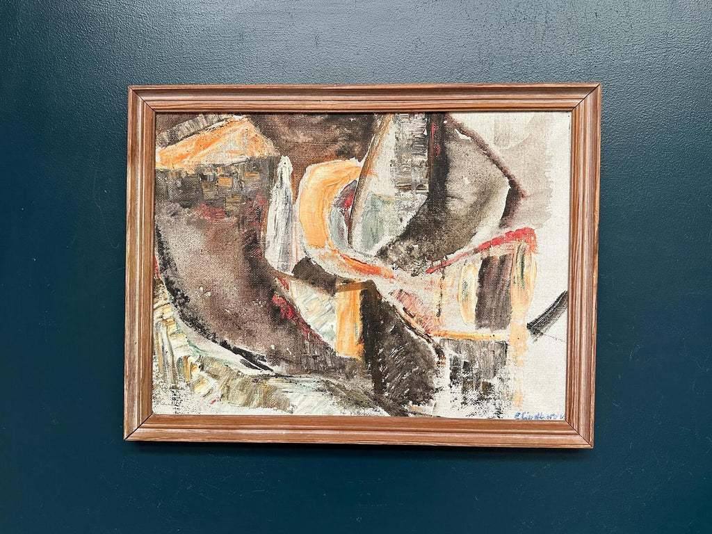 “Abstract Composition” by Eivor Lindberg