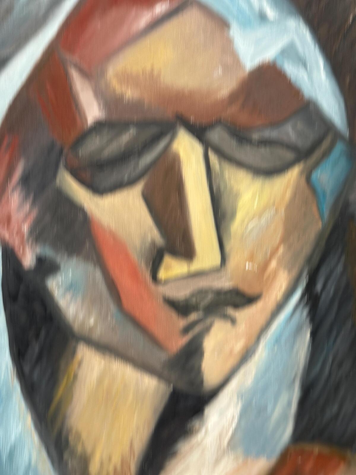 “Cubist Woman Portrait” by Jan Pålsson