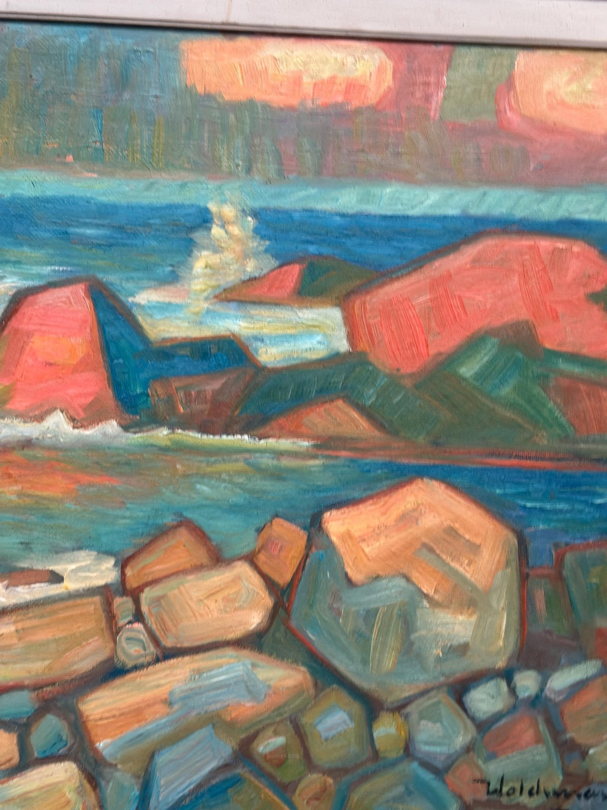 “Landscape” by Waldemar Berg