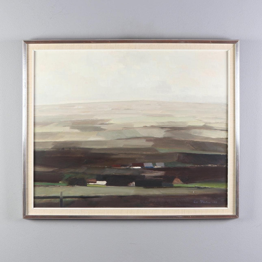 “House in a Flat Landscape” by Evert Färhm