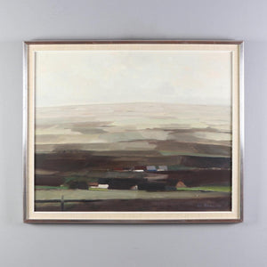 “House in a Flat Landscape” by Evert Färhm