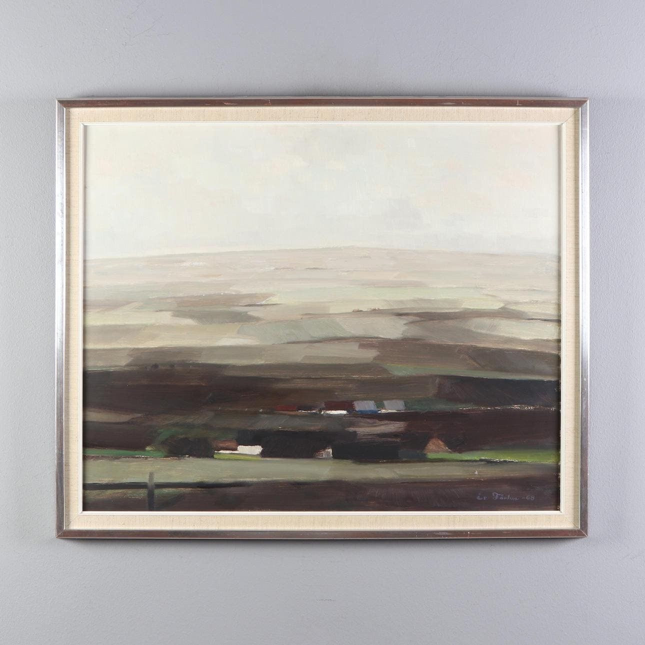 “House in a Flat Landscape” by Evert Färhm