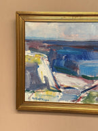 “Coastal Landscape” by Arthur Y. Nilsson