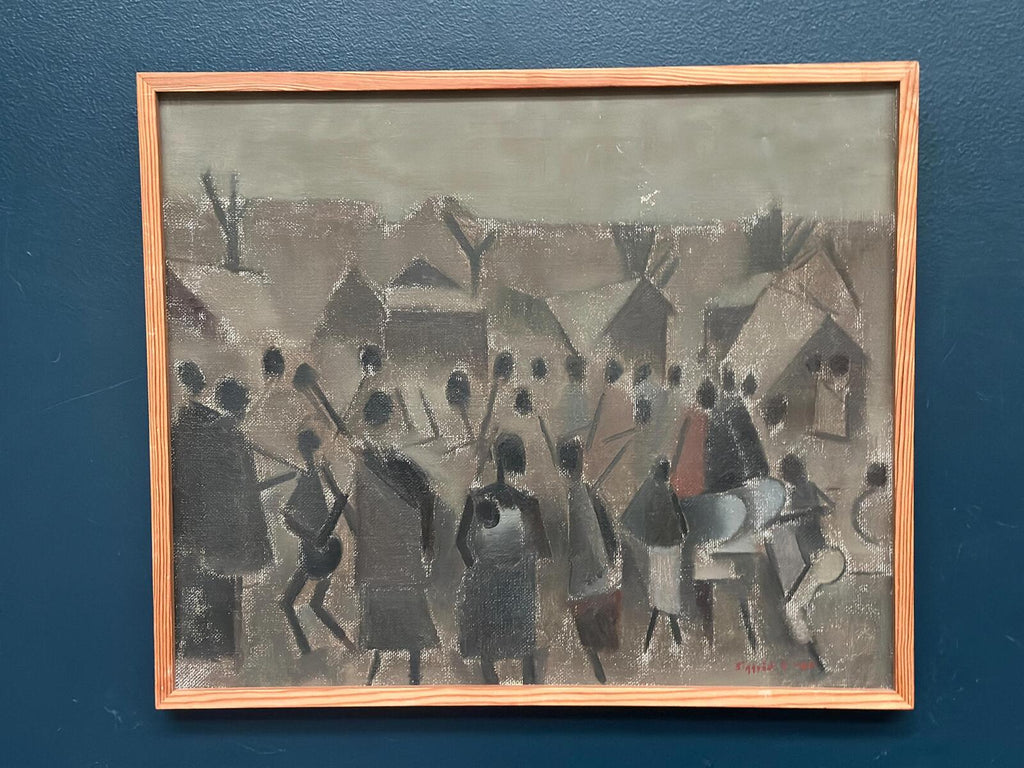 “Landscape with Figures” by Sigfrid S.