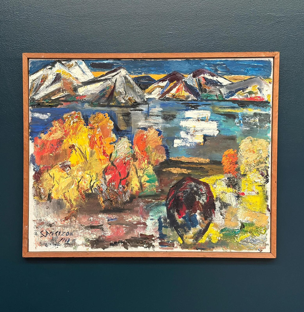 “Abstract Landscape” by S. Pctcizon