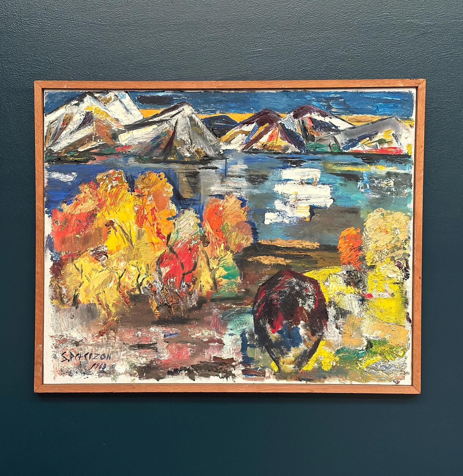 “Abstract Landscape” by S. Pctcizon