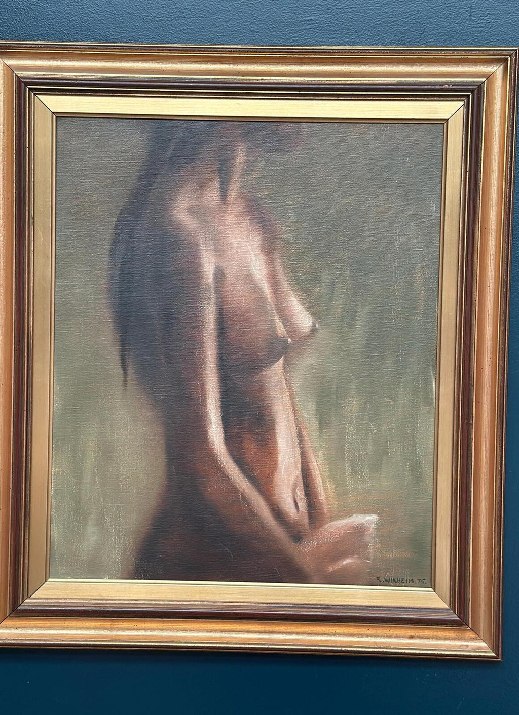 “Nude Study” by R. Wikheim