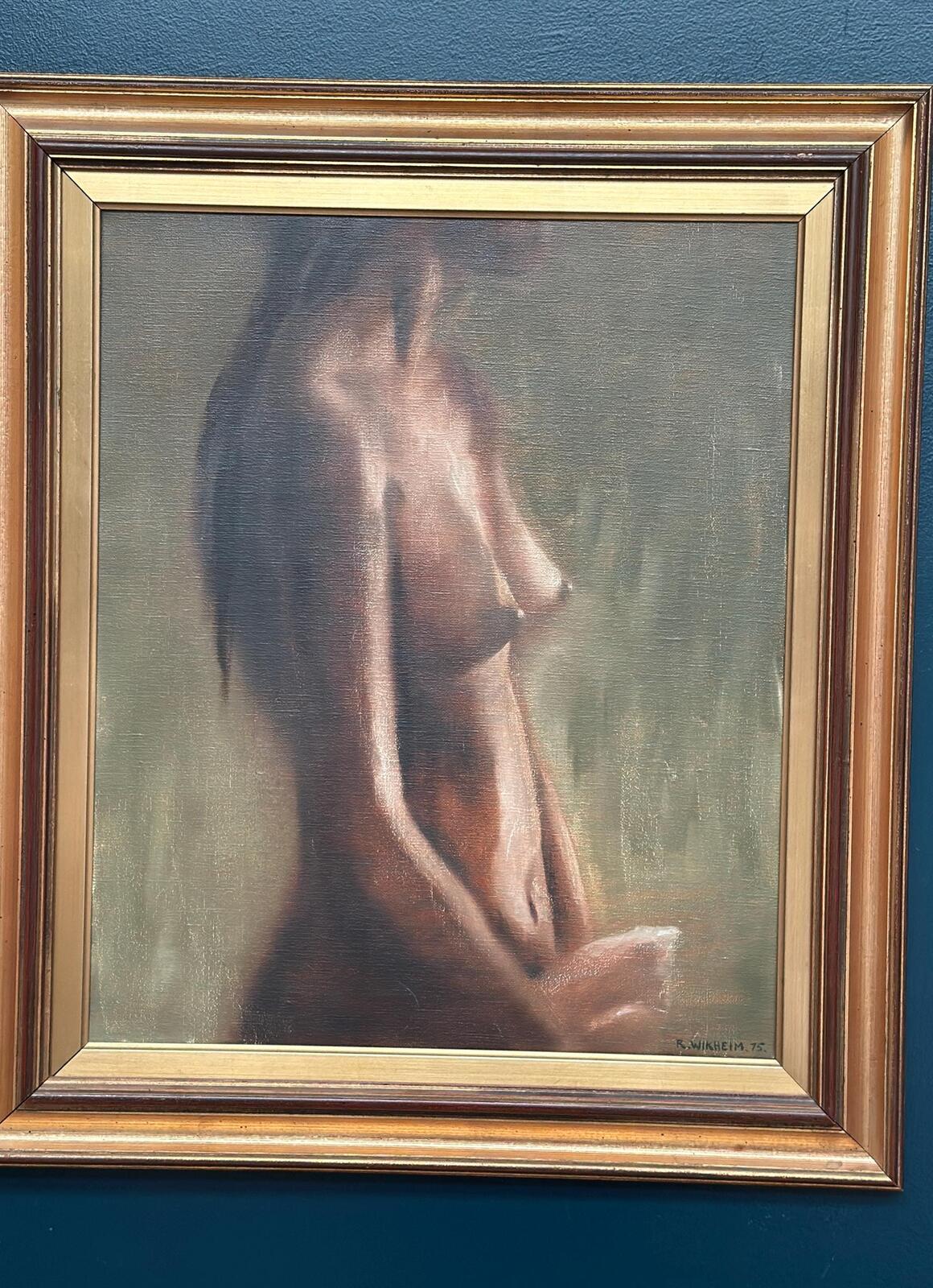 “Nude Study” by R. Wikheim