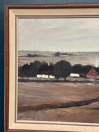 “Landscape with Farms” by B. Jernberg