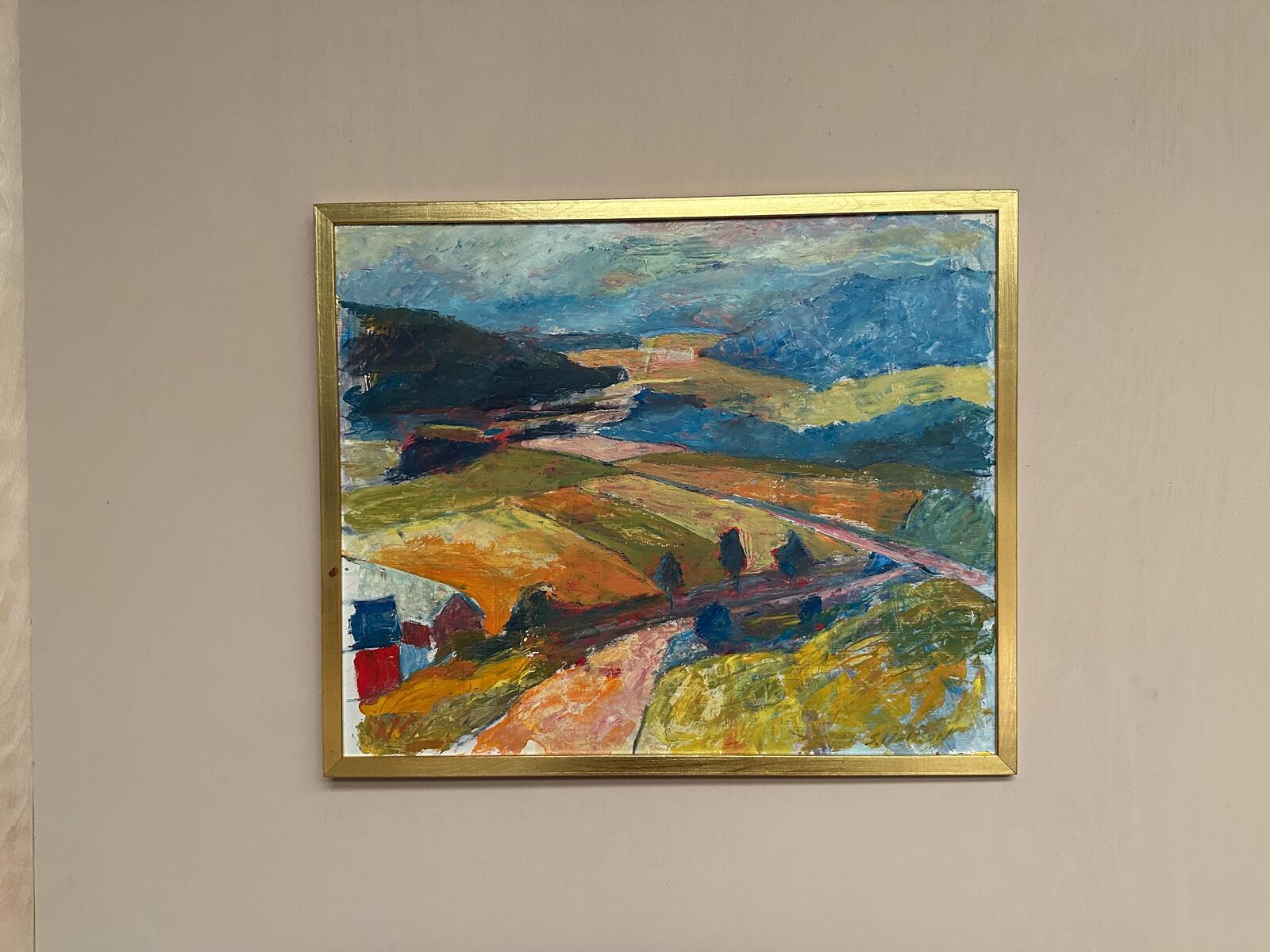 “Landscape” by Sven Isacsson (1912–1975)