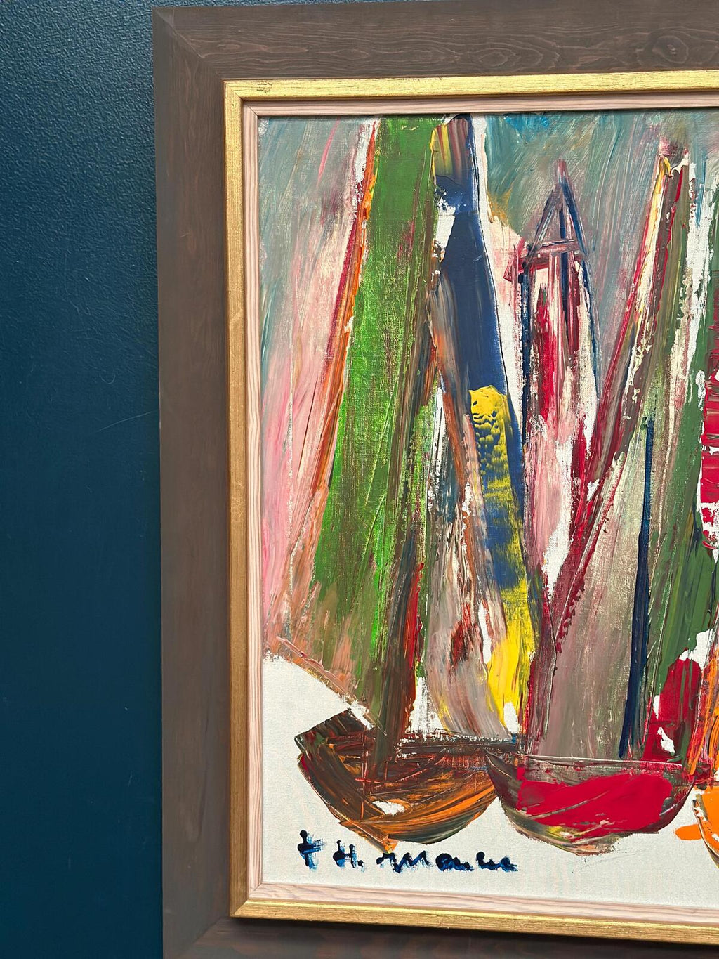 “Sailboats” by Helmut Mantel