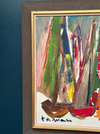 “Sailboats” by Helmut Mantel