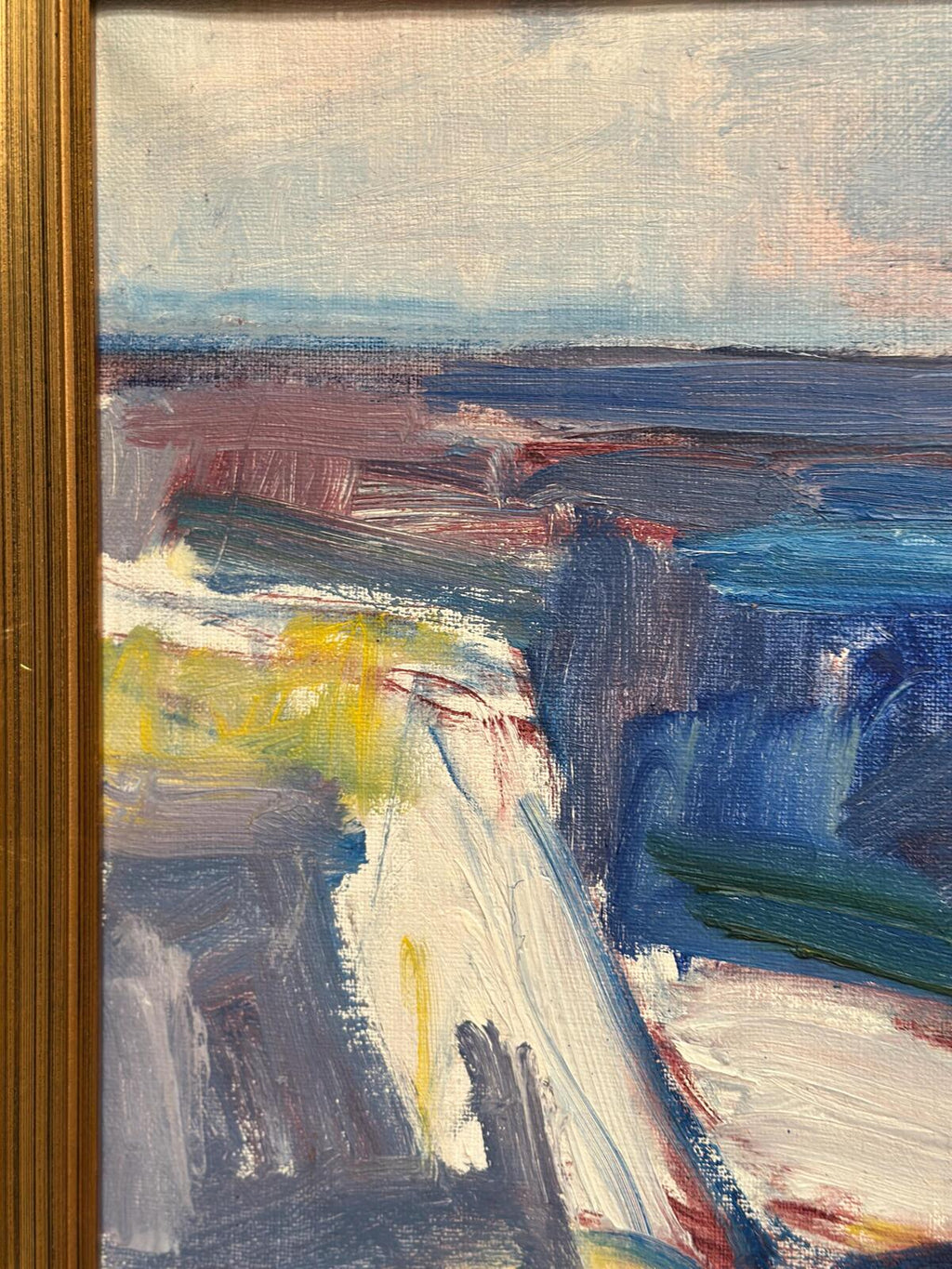 “Coastal Landscape” by Arthur Y. Nilsson