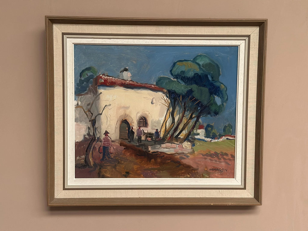 “Mediterranean Scene” by Axel Hamborn